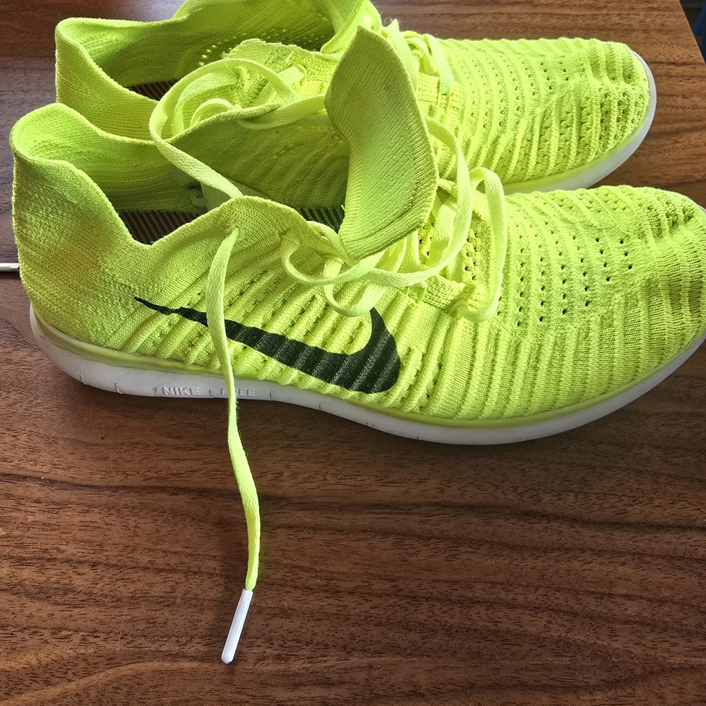 Nike Neon Yellow Running Shoes